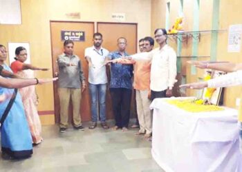 अलिबाग नगरपरिषदमध्ये तुकडोजी महाराज जयंती साजरी