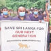 श्रीलंकन क्रिकेटर सरकारच्या विरोधात रस्त्यावर उतरले