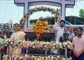 डॉ. बाबासाहेब आंबेडकरांना कर्जत नगरपरिषदेतर्फे अभिवादन