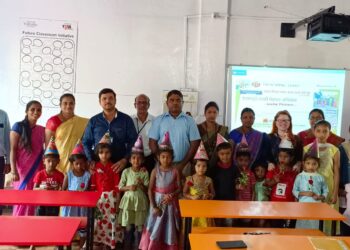 मोठीजुई शाळेत बाल मेळावा