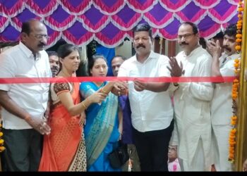 मोहिली गावातील सभामंडपाचे लोकार्पण