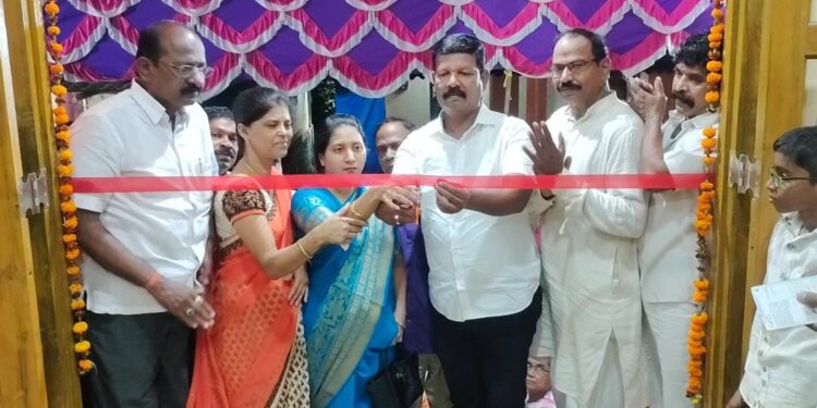 मोहिली गावातील सभामंडपाचे लोकार्पण