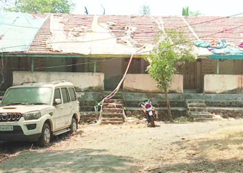 कर्जत मधील पोलीस निवासस्थाने मोडकळीस