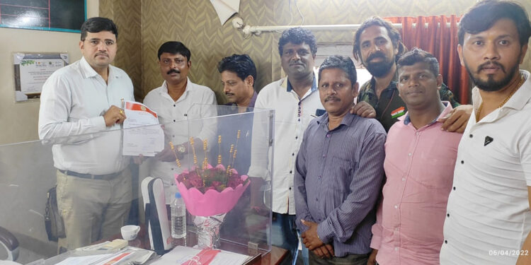 उरण शहरातील अनधिकृत बांधकामावर कारवाई