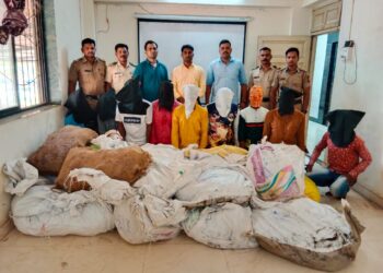 एमएसईबी ट्रान्सफॉर्मर मधून कॉपर व अल्युमिनियमची कॉईल चोरी करणाऱ्या टोळीला अटक