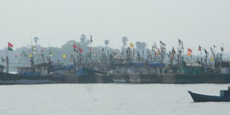 उरणचे किनारे मच्छिमार नौकांनी गजबजले