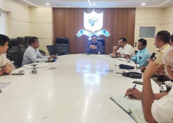 मान्सूनपूर्व कामांसंदर्भात पनवेलमध्ये शासकीय अधिकाऱ्यांची बैठक