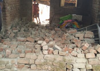 ब्रेकिंग; तळा येथे भिंत कोसळून ८ वर्षीय मुलीचा मृत्यू ; तीनजण जखमी