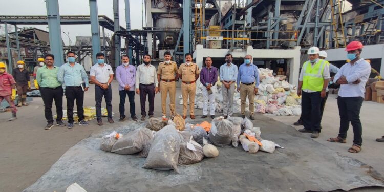 जप्त केलेल्या 41 लाखांचा गांजाची विल्हेवाट; 9 पोलिस ठाण्यातील 7 गुन्ह्यांत केला होता जप्त