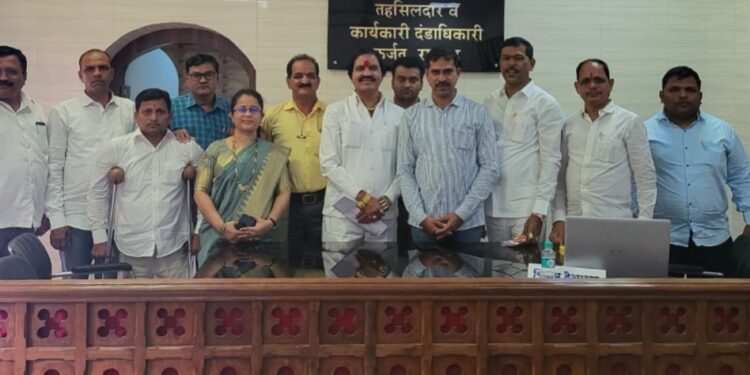 संजय गांधी निराधार अनुदान योजना समितीची सभा संपन्न