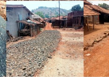 महादेवाचा मुरा रस्त्याच्या कामाला गती