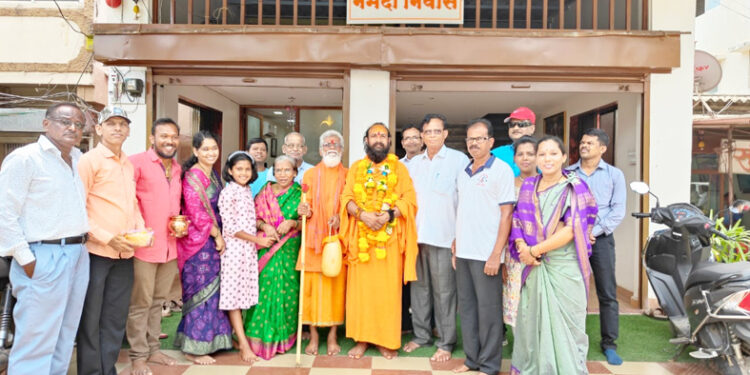 नर्मदा परिक्रमा संकल्पपूर्ती सोहळ्याचे आयोजन