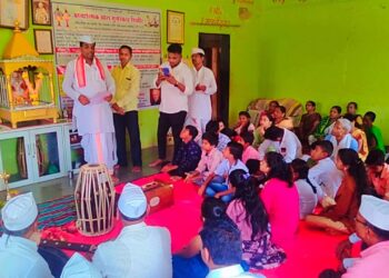 नेरळमध्ये बालसंस्कार शिबिराला सुरुवात; संत ज्ञानोबा तुकोबा वारकरी शिक्षण संस्थेचा उपक्रम