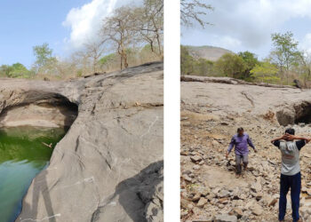 धोकादायक कुंडी धबधबा बुजविला