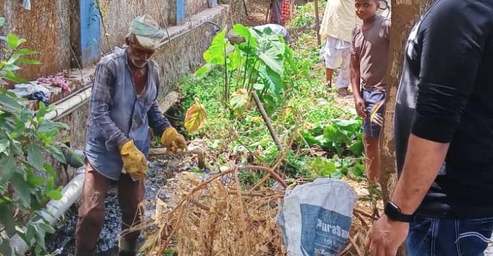 पालीमध्ये नालेसफाईची कामे युद्धपातळीवर