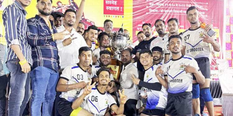 एसडी शुटर संघाची नेरळ नाईट रायडर्सवर मात