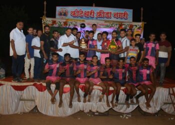 जय हनुमान स्पोर्ट्स महाड कोटेश्‍वरी कबड्डी स्पर्धा; घाणेकरीन् माता दासगाव संघ अंतिम विजेता