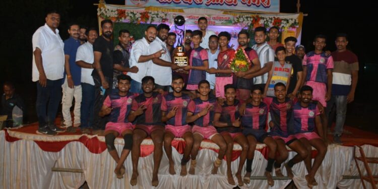 जय हनुमान स्पोर्ट्स महाड कोटेश्वरी कबड्डी स्पर्धा; घाणेकरीन् माता दासगाव संघ अंतिम विजेता