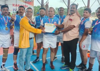 40 प्लस कबड्डी स्पर्धेत महाराष्ट्र विजयी