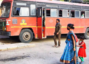 मुरूड-आगारा बस पूर्ण क्षमतेने सुरू