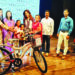 सायकलींमुळे मुलींच्या शिक्षणाला गती