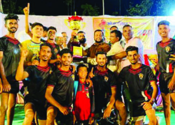 कबड्डीत वाघेश्‍वर रोठखुर्द संघ विजेता