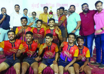मुंबई शहर कबड्डी स्पर्धेत अशोक मंडळ कुमार गटाचा विजेता