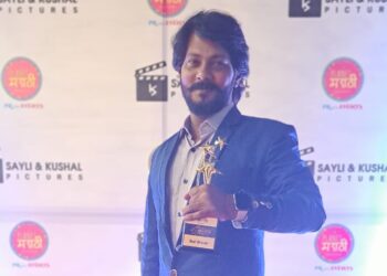 सचिन कांबळे यांना महाराष्ट्राचा बेस्ट डिरेक्टर पुरस्कार