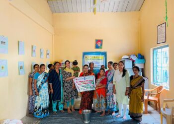 नागांव-बागमळा येथे प्रात्यक्षिकासह शेतीशाळा संपन्न