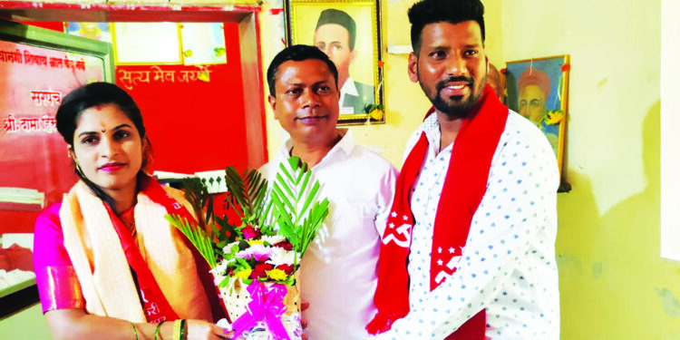 ममदापूर उपसरंचपदी नंदिनी शिनारे