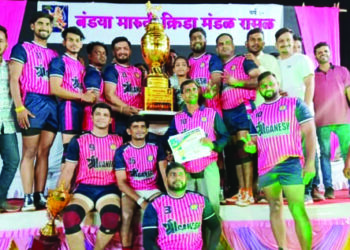 श्री गणेश कासु संघाची बाजी