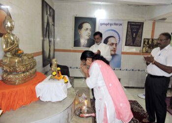 पनवेलमध्ये बुद्ध जयंती साजरी