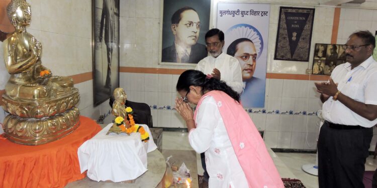 पनवेलमध्ये बुद्ध जयंती साजरी