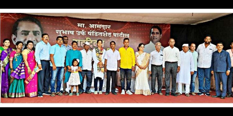 नाना पाटील संकुलामध्ये महाराष्ट्र दिनाचा सोहळा