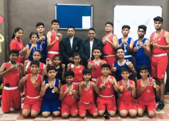 राष्ट्रीय एल्बोबॉक्सिंग स्पर्धेत रायगडच्या खेळाडूंची चमकदार कामगिरी