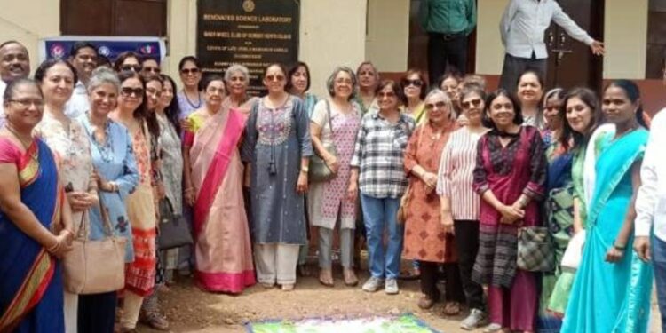 शांतिवन येथे प्रयोगशाळेचे नुतनीकरण