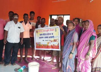 श्रीवर्धनमध्ये बीज प्रक्रिया मोहीम सुरू