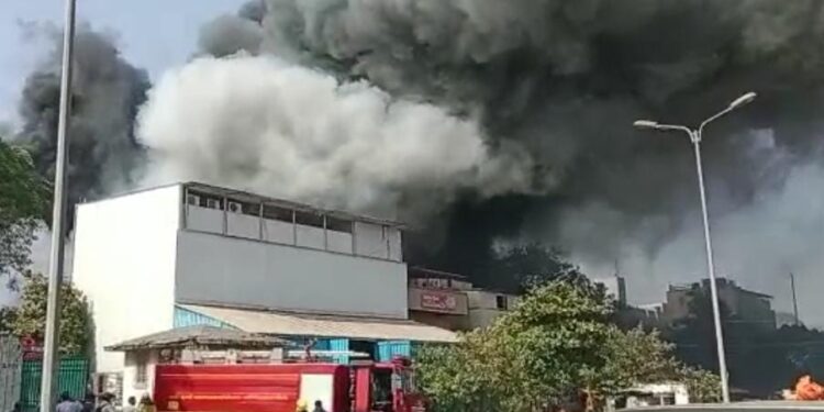 नवी मुंबईत 8 कंपन्यांना भीषण आग