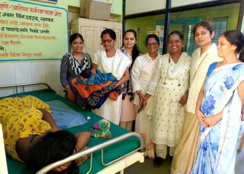 पावणे चार किलो वजनाचे बाळ जन्माला