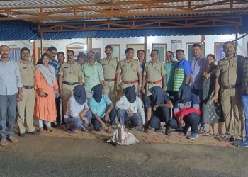 माणगांव : ५ कोटी ८० लाखांची व्हेल माशाची उलटी जप्त