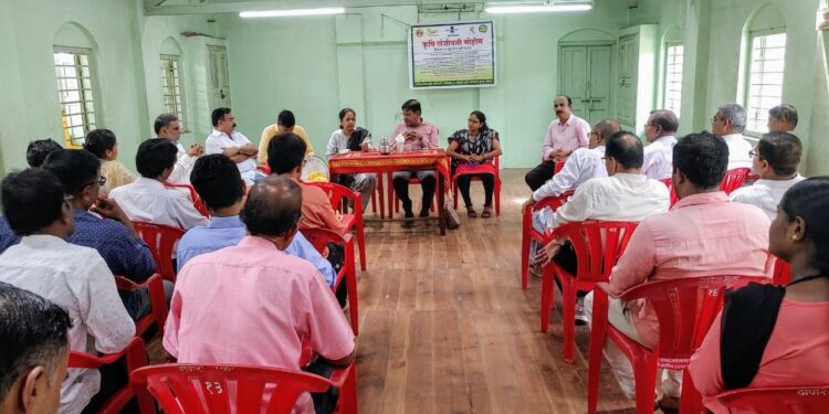 कृषी संजीवनी मोहिमेअंतर्गत मुरुडमध्ये शेतकरी संवाद