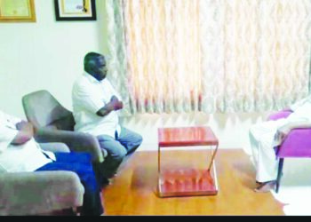 आ. जयंत पाटील यांनी घेतली आप्पासाहेबांची सदिच्छा भेट