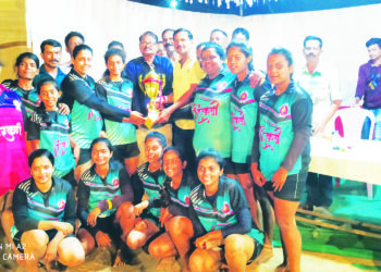 कबड्डी स्पर्धेत हिरकणीची बाजी; टाकादेवी मांडवा संघाचा केला पराभव