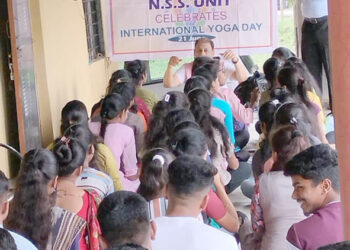 टीएमसी कॉलेजमध्ये योगदिन साजरा