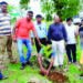 वकील संघटनेचे नढाळ येथे वृक्षारोपण