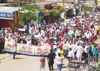 नूपूर शर्मा, रवि जिंदाल यांच्या अटकेच्या मागणीसाठी मुस्लीम समाजाचा मोर्चा