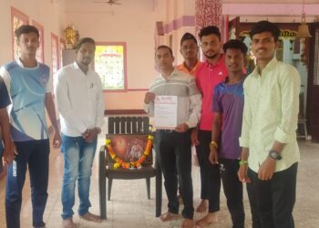 तळा तालुका अध्यक्षपदी विकी जंगम