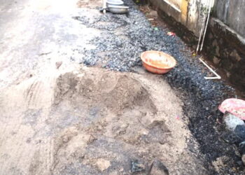 मुरुड पालिकेचे निकृष्ठ कामांकडे दुर्लक्ष