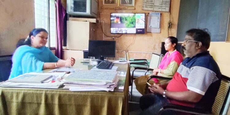 मुरुड आगाराची विभाग नियंत्रकांकडून पाहणी