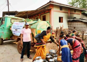 सद्भभाव फाउंडेशनतर्फे मोफत पाणीपुरवठा